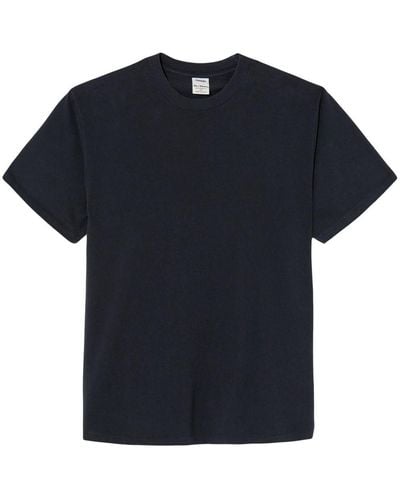 RE/DONE T-shirt Met Ronde Hals - Blauw