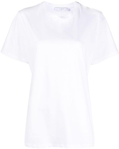 IRO Camiseta con logo estampado - Blanco