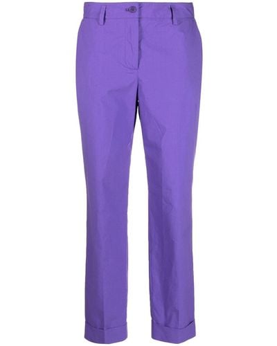 P.A.R.O.S.H. Pantalon de tailleur à coupe fuselée - Violet