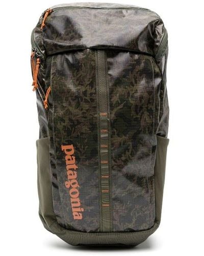 Patagonia Camouflage-print Zip-up Backpack - White