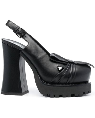 Moschino Zapatos con tacón de 125mm - Negro