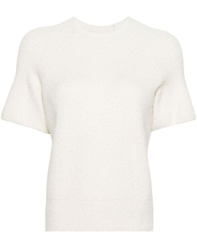 Totême T-shirt à manches raglan - Blanc