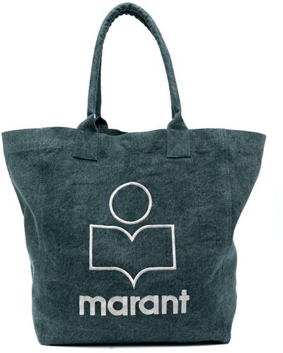 Isabel Marant Yenky Shopping Bag - Green