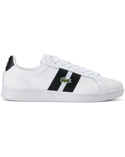 Lacoste Carnaby Leather Sneakers - White