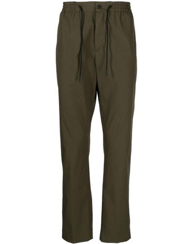 PT Torino Pantalon droit à lien de resserrage - Vert