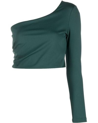 P.A.R.O.S.H. One-shoulder Top - Green