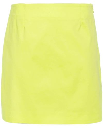 Manuel Ritz High-waist Miniskirt - Yellow