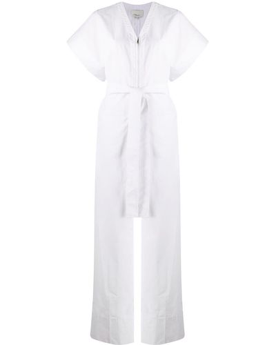 3.1 Phillip Lim Utility Belted Jumpsuit - White