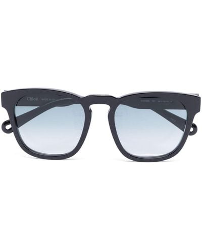 Chloé Xena Round-frame Sunglasses - Blue