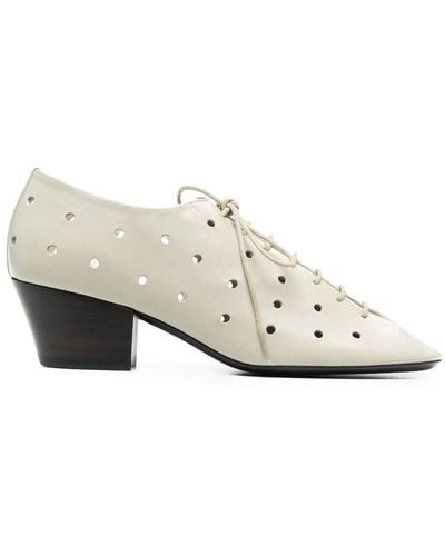 Lemaire Perforated Lace-up Shoes - Multicolour