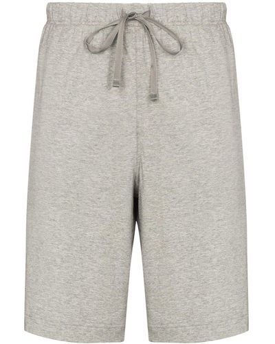 Polo Ralph Lauren Pantalones cortos de chándal con logo bordado - Gris