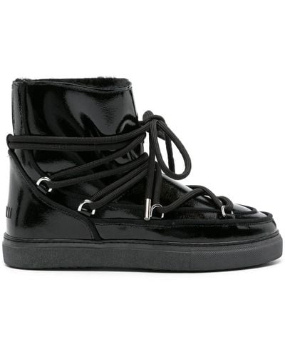 Inuikii Leather Snow Boots - Black