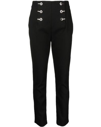 Dion Lee Schmale Sailor Hose - Schwarz