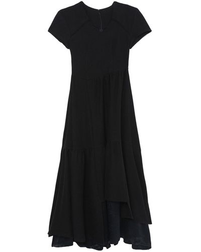Adererror Ormen Short-sleeve Knitted Dress - Black