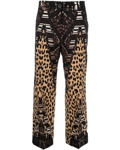 Pierre Louis Mascia Dylan Cropped Broek - Zwart