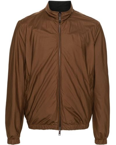 Zegna Reversible lightweight jacket - Marron