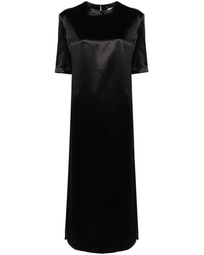 Loulou Studio Vestido camisero largo - Negro