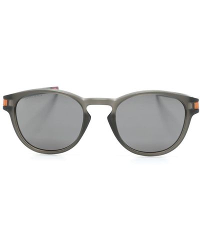 Oakley Latchtm Round-frame Sunglasses - Grey