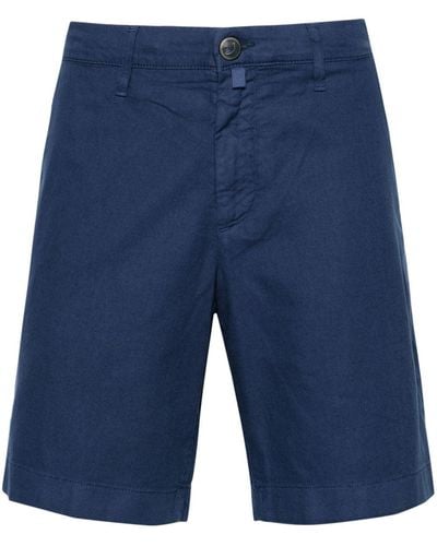 Jacob Cohen Paul Canvas Chino Shorts - Blue