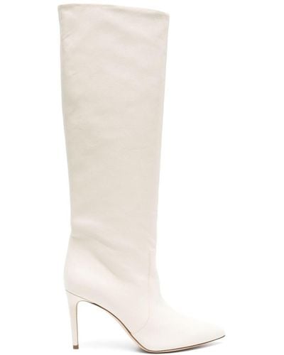 Paris Texas Stiefel mit Stiletto-Absatz 95mm - Weiß