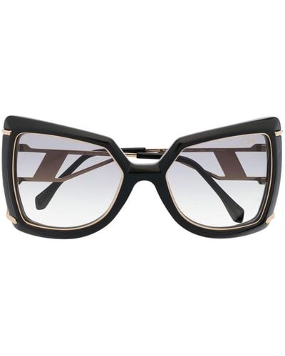 Cazal Butterfly-frame Sunglasses - Brown