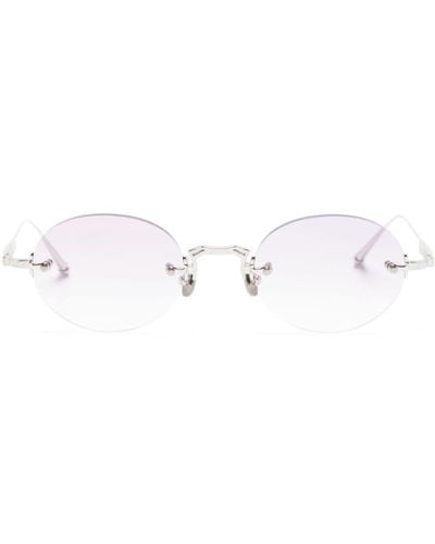 Matsuda M5002 Oval-frame Sunglasses - Metallic