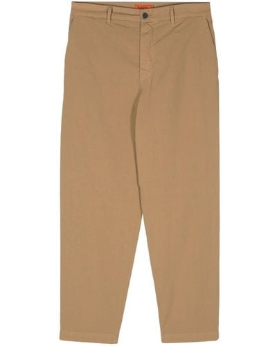 Barena Tapered Cotton Pants - Natural