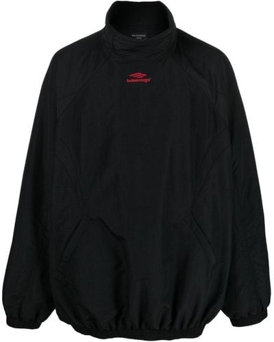 Balenciaga 3b Sports Icon Track Jacket - Black