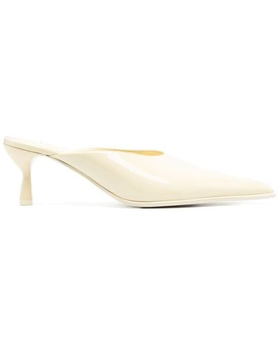 Lanvin Pumps aus Lackleder 70mm - Natur