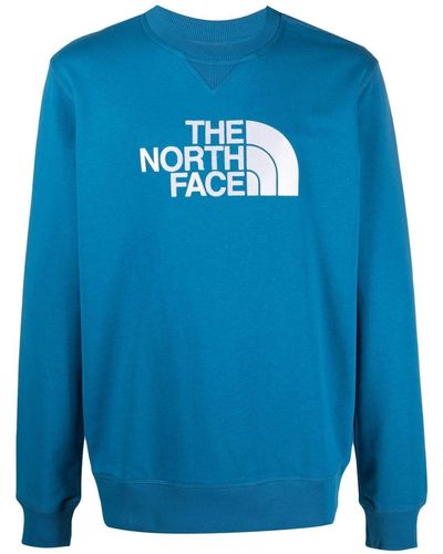 The North Face ロゴ スウェットシャツ - ブルー