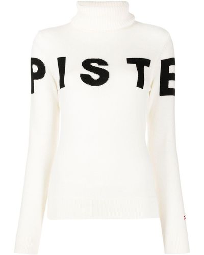 Perfect Moment Piste Roll-neck Sweater - White