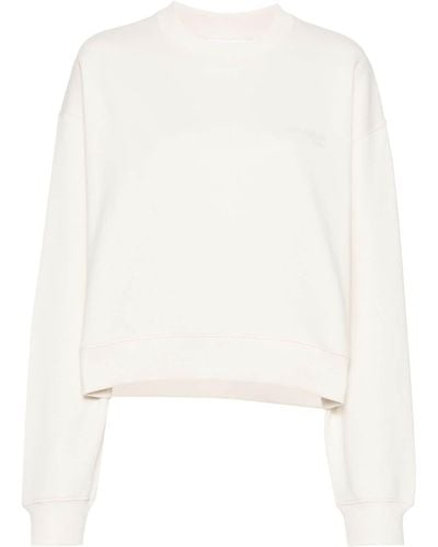 Axel Arigato Logo-print Cotton Sweatshirt - White