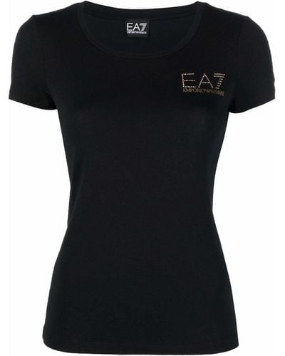 EA7 T-shirts And Polos Black