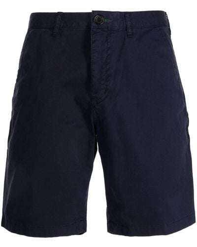 PS by Paul Smith Shorts Met Logopatch - Blauw