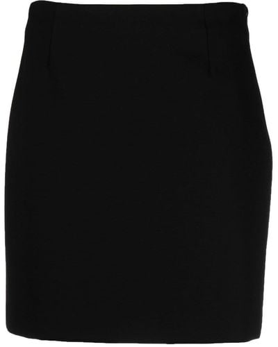 Lardini Fitted Mini Skirt - Black