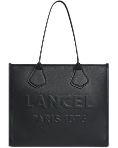 Lancel Large Jour De Leather Tote Bag - Black
