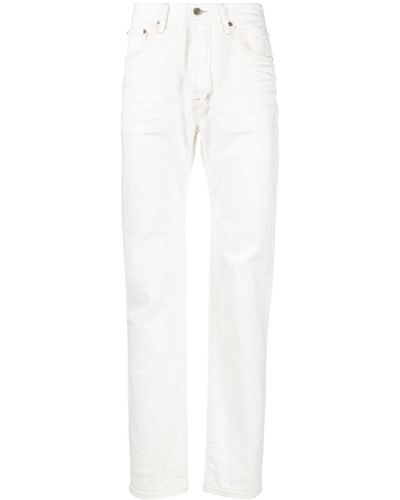 Tom Ford Jean à coupe slim - Blanc