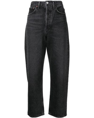 Agolde '90s Pinched Waist Jeans - Black