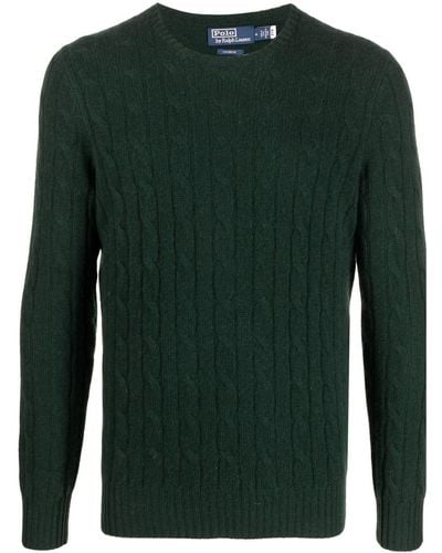 Polo Ralph Lauren Cable-knit Cashmere Sweater - Green