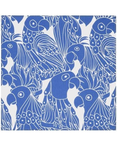 Eres Soleil Graphic-print Headscarf - Blue