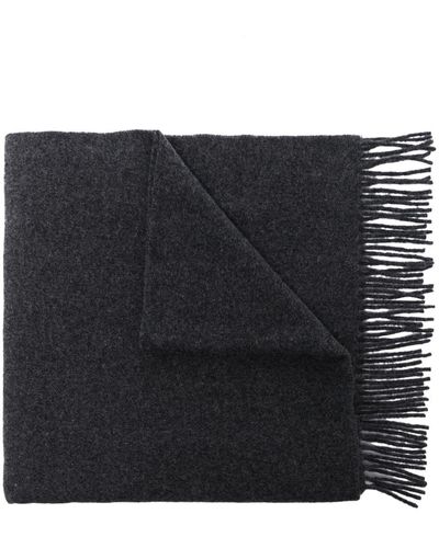 Totême Fringed-edge Wool Scarf - Multicolour