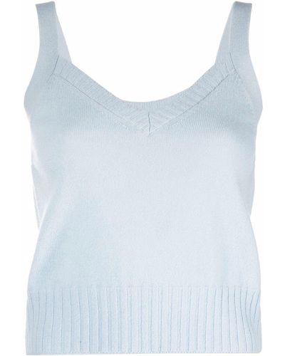 P.A.R.O.S.H. Kasjmier Tanktop - Blauw