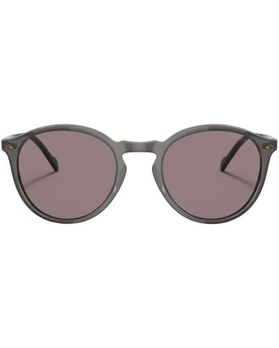 Vogue Eyewear Zonnebril Met Rond Montuur - Bruin