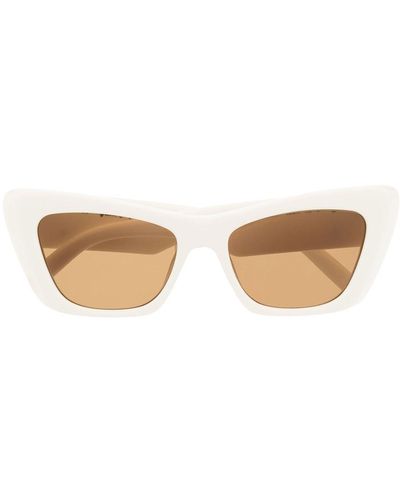 Palm Angels Hermosa Square-frame Sunglasses - Natural