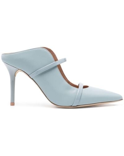 Malone Souliers 85Mm Maureen Mules - Blue