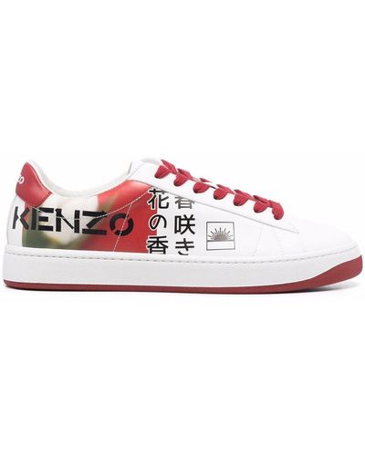 KENZO カラーブロック スニーカー - ホワイト