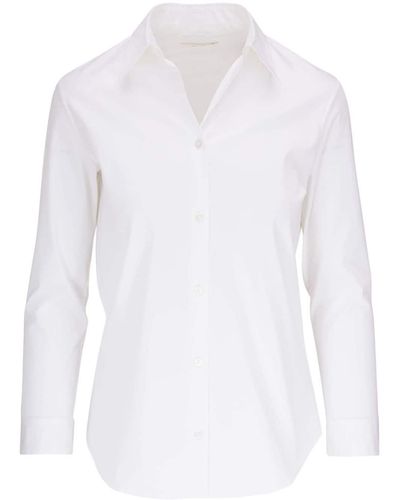 The Row Long-sleeve Cotton Shirt - White