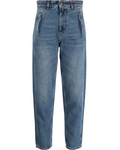 Twin Set Jean à coupe droite - Bleu
