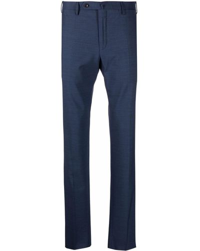 Incotex Pantalon de costume à coupe slim - Bleu