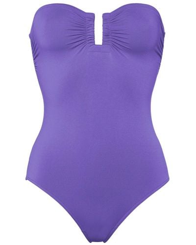 Eres Cassiopée Bustier Swimsuit - Purple